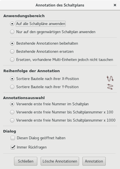annotate dialog