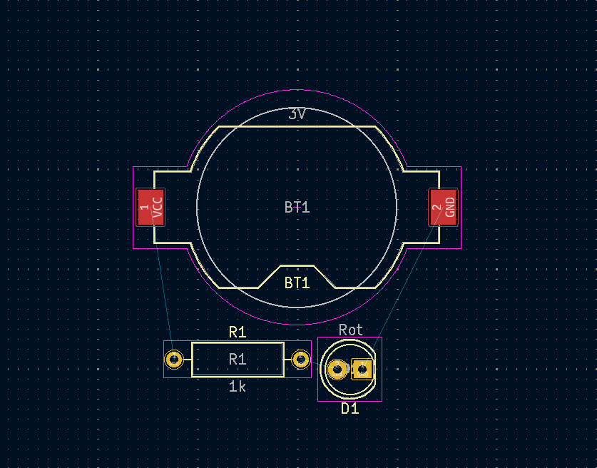Hinzugefügte Footprints