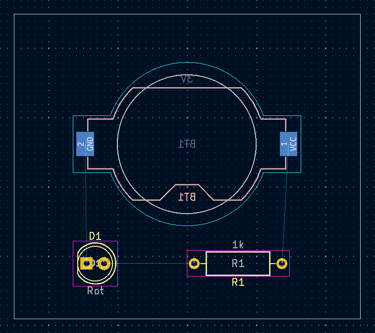 Optimal positionierte Footprints