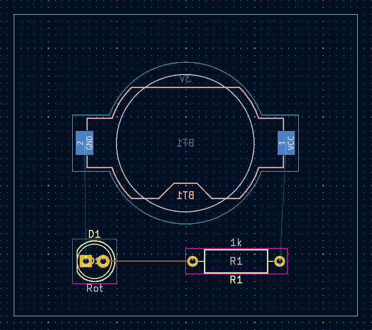 Erste Verbindung geroutet