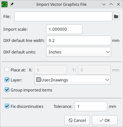 import vector graphics