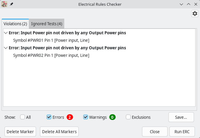 ERC Violation Messages