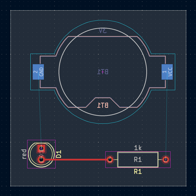 First connection routed