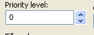Pcbnew zone priority level setting