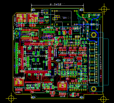 Pcbnew final preparation example board