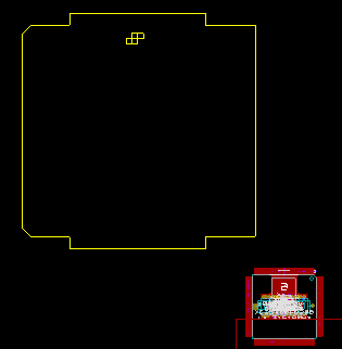 Pcbnew board outline with dogpile