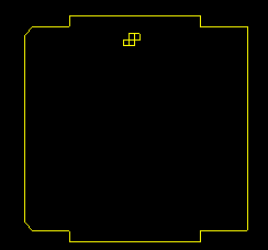 Pcbnew simple board outline