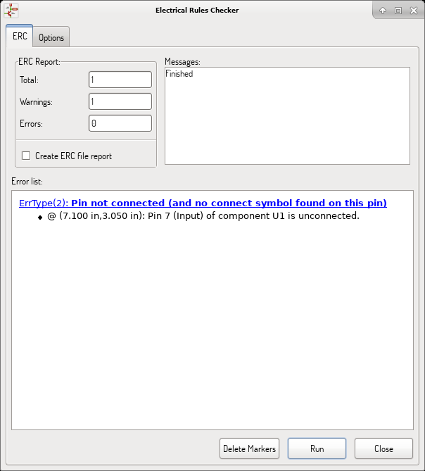 ERC dialog