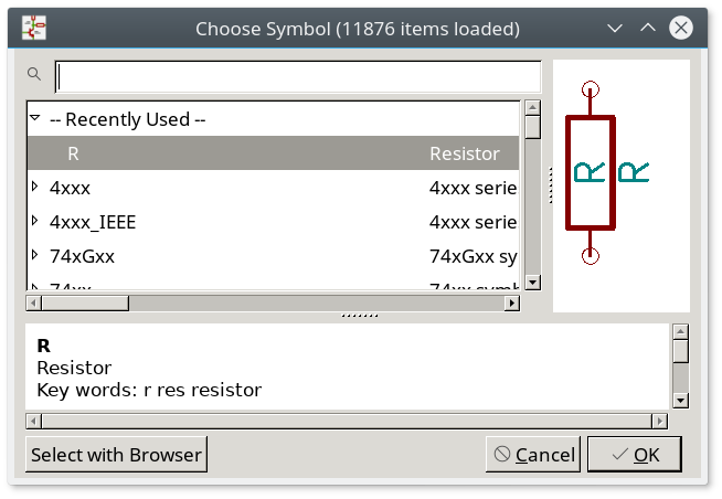 Component history