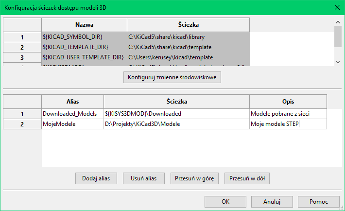 Modedit alias path config