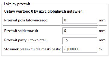 Modedit footprint level pad settings