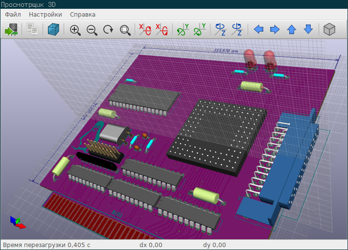 Sample 3D board