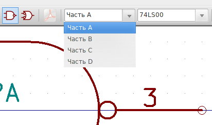 Selecting a symbol unit