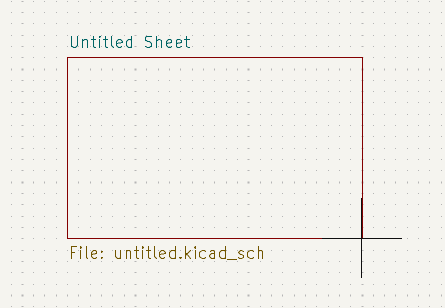 Drawing a hierarchical sheet