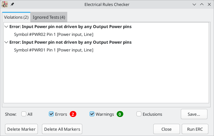 ERC Violation Messages