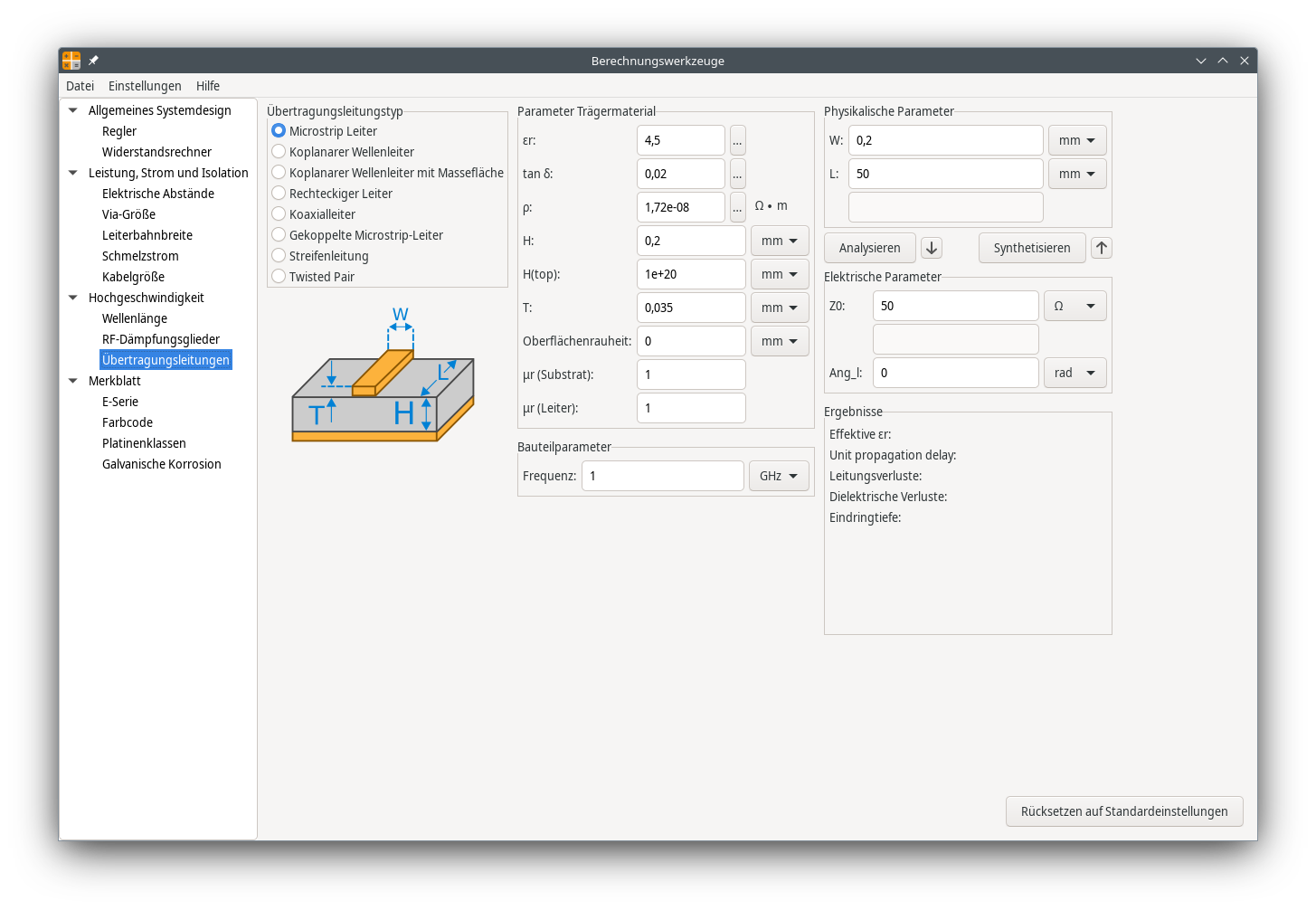 Übertragungsleitungen