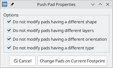 push pad properties