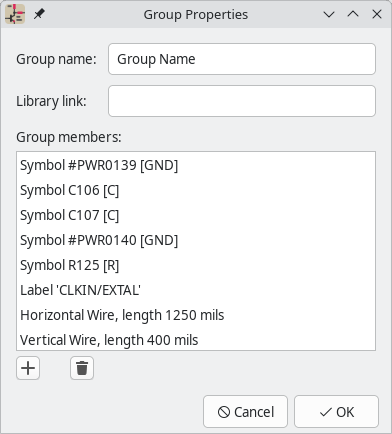group properties
