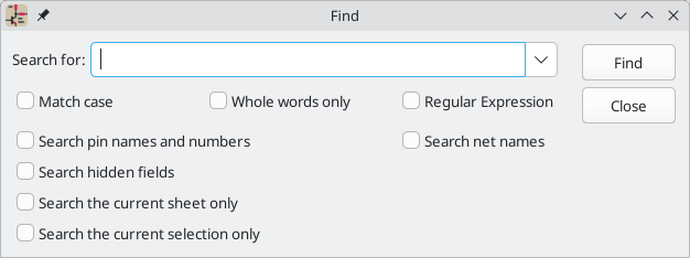 Find dialog